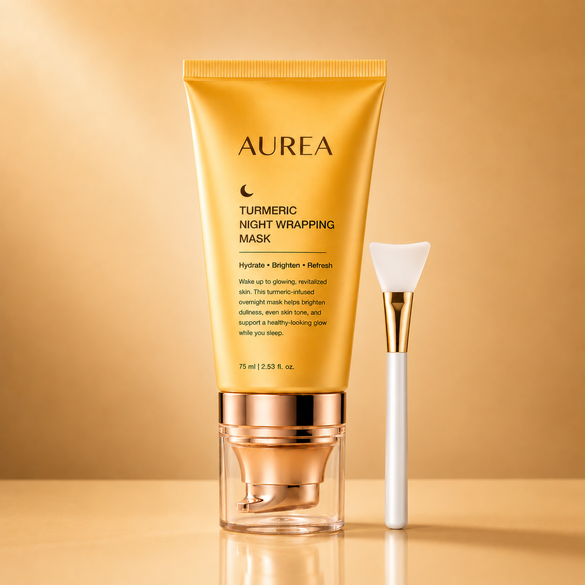 Turmeric Night Wrapping Mask + Applicator Brush