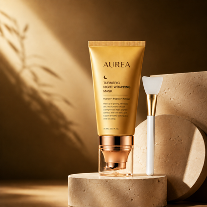 Turmeric Night Wrapping Mask + Applicator Brush