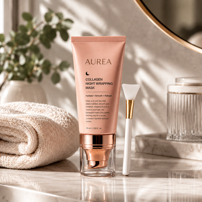 Collagen Night Wrapping Mask + Applicator Brush