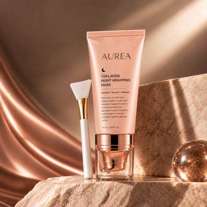Collagen Night Wrapping Mask + Applicator Brush
