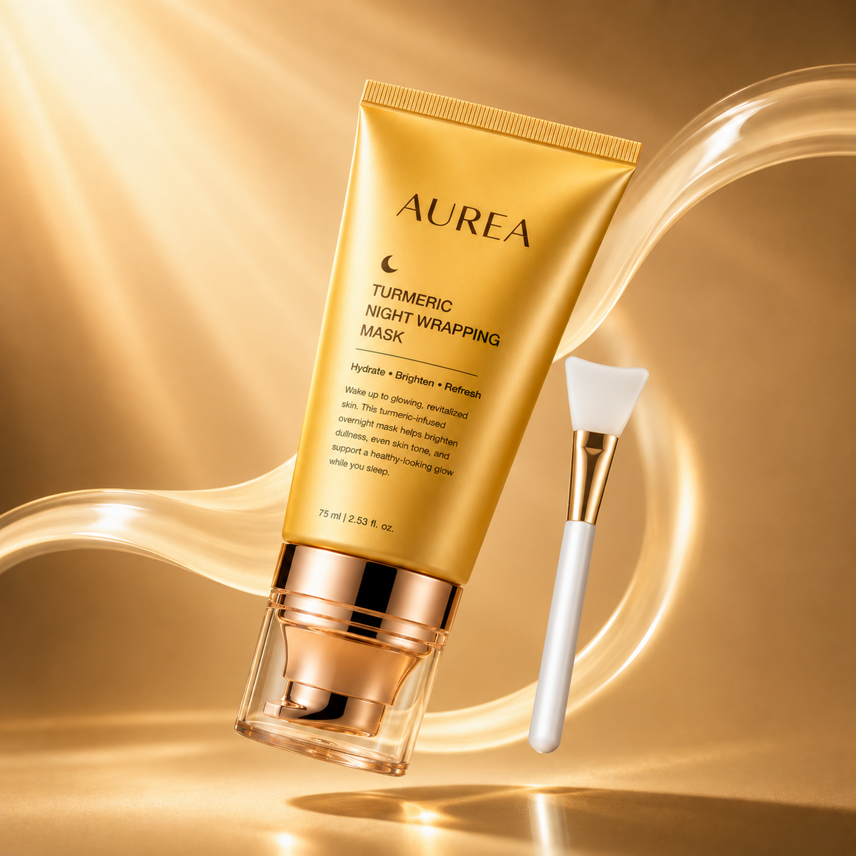 Turmeric Night Wrapping Mask + Applicator Brush