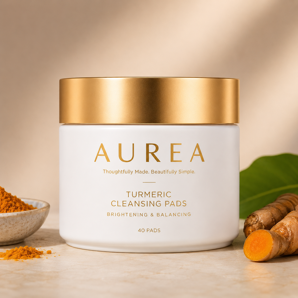Aurea Turmeric Cleansing Pads