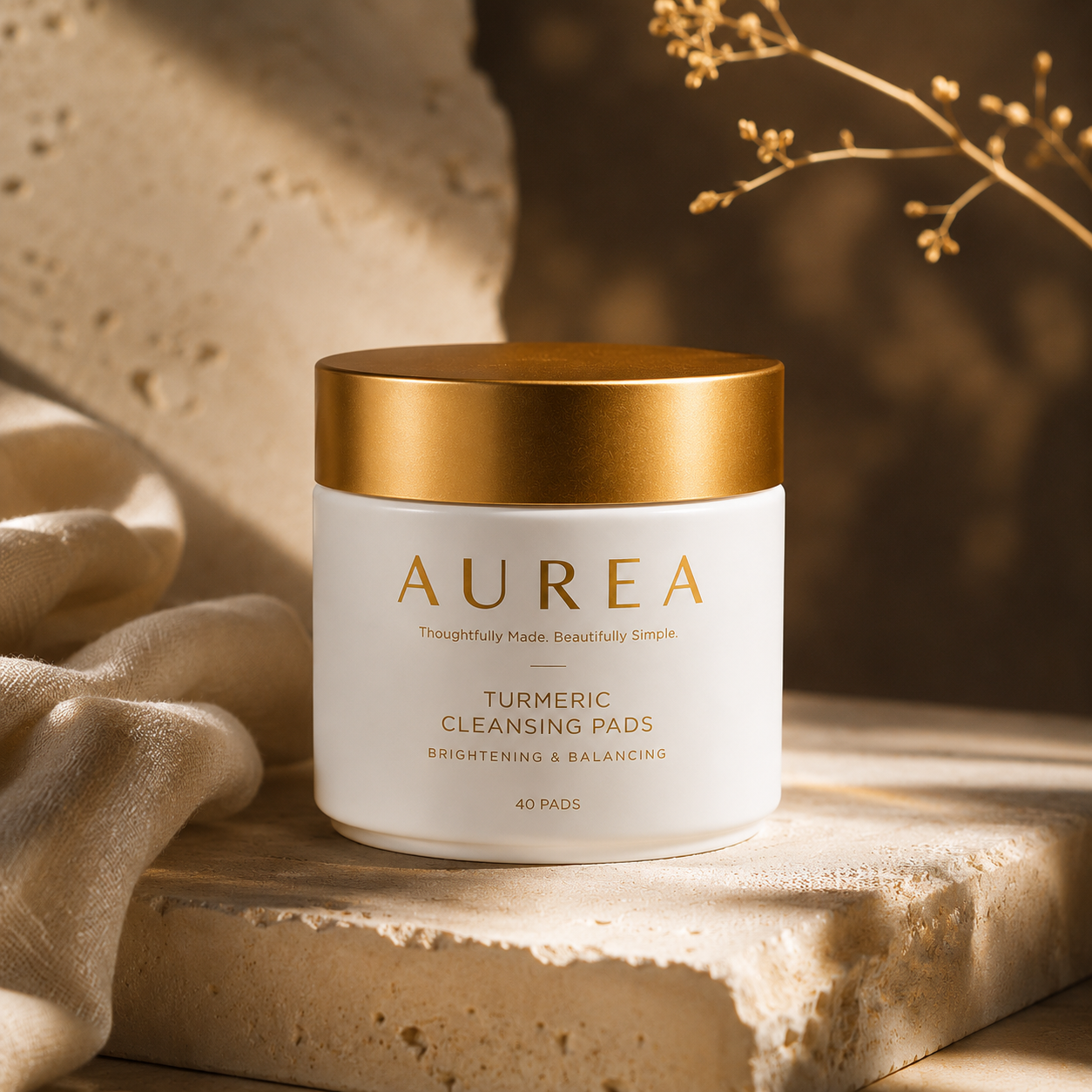 Aurea Turmeric Cleansing Pads