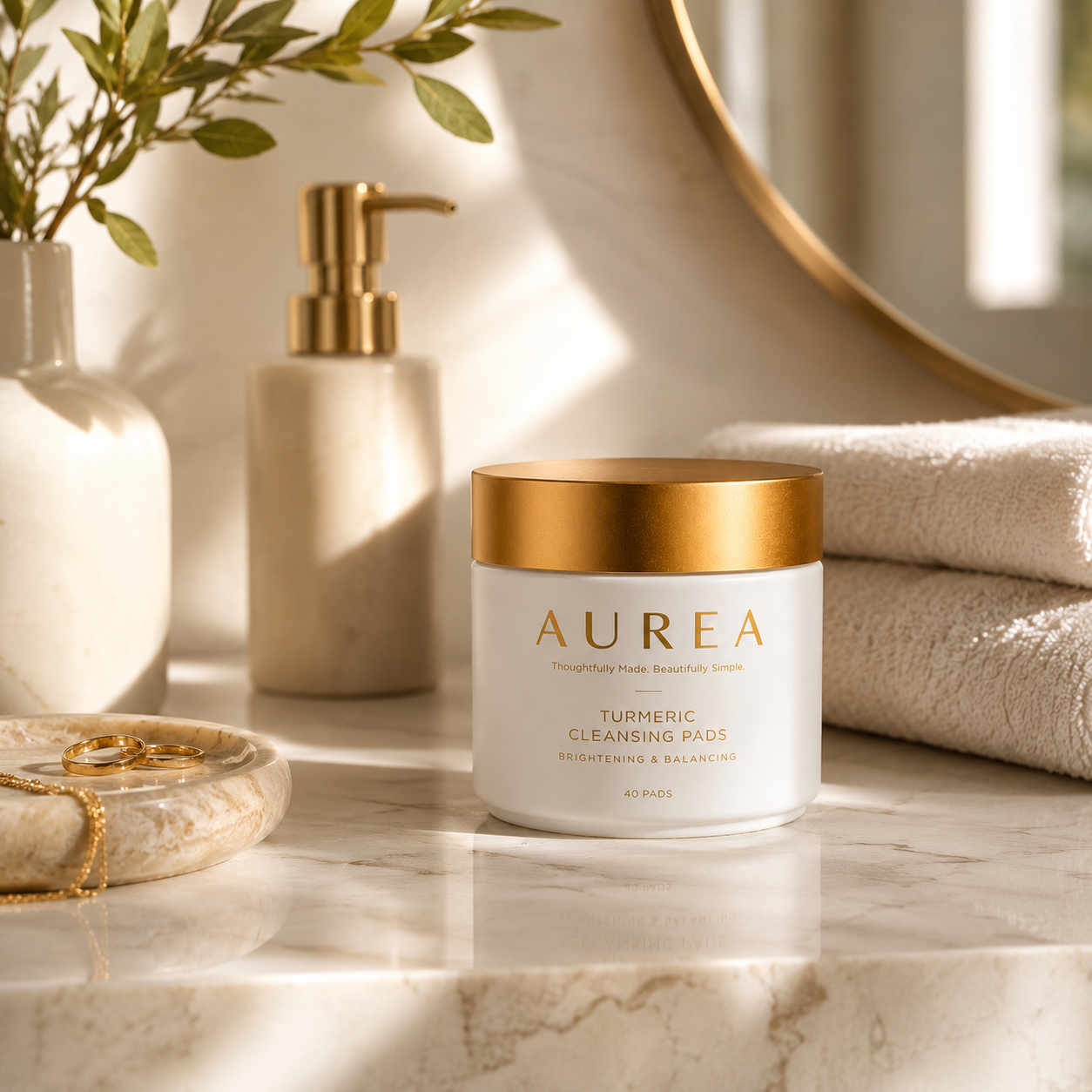 Aurea Turmeric Cleansing Pads