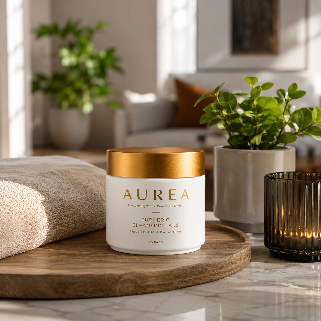 Aurea Turmeric Cleansing Pads